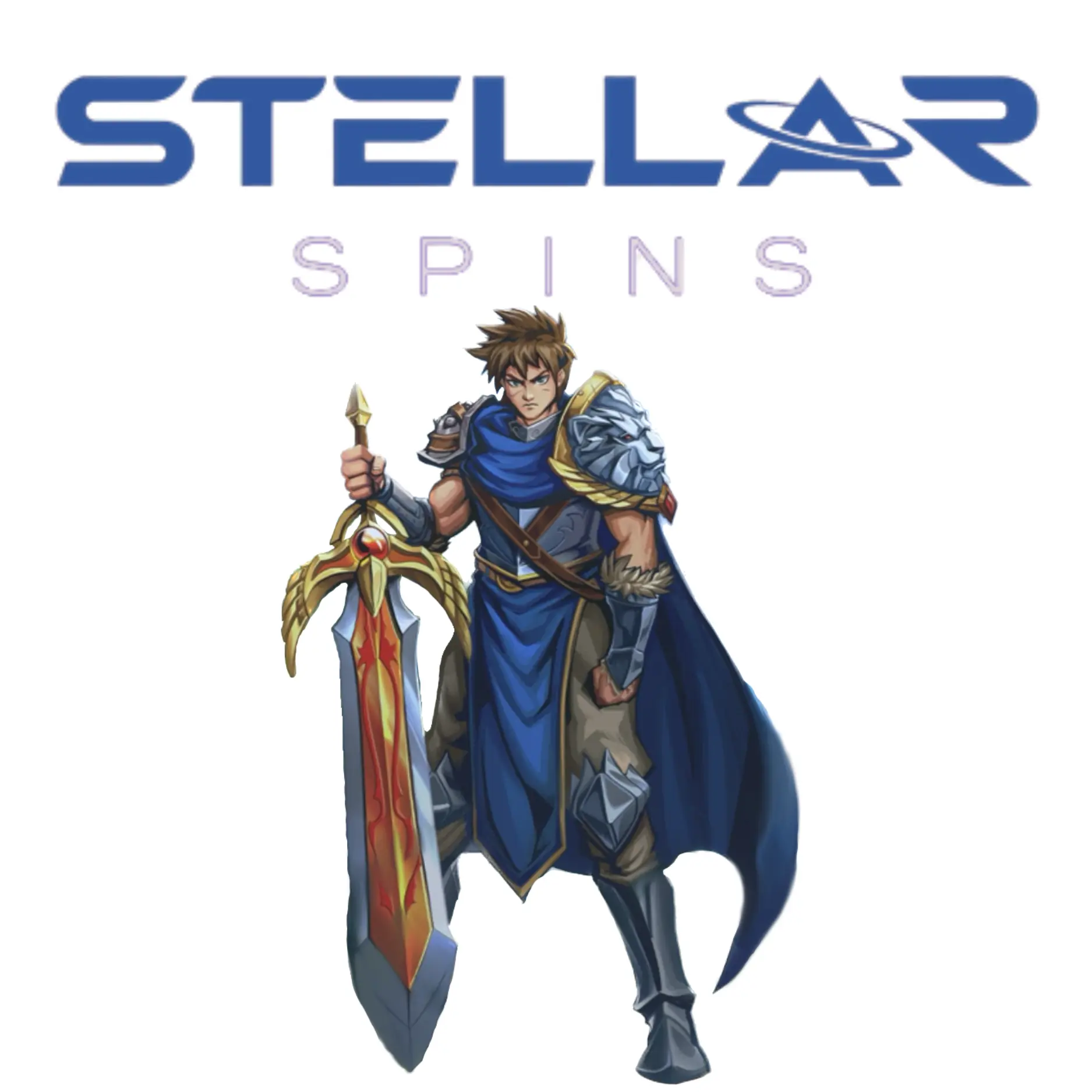Stellar Spins Casino lobby interface showing slot games and promotions